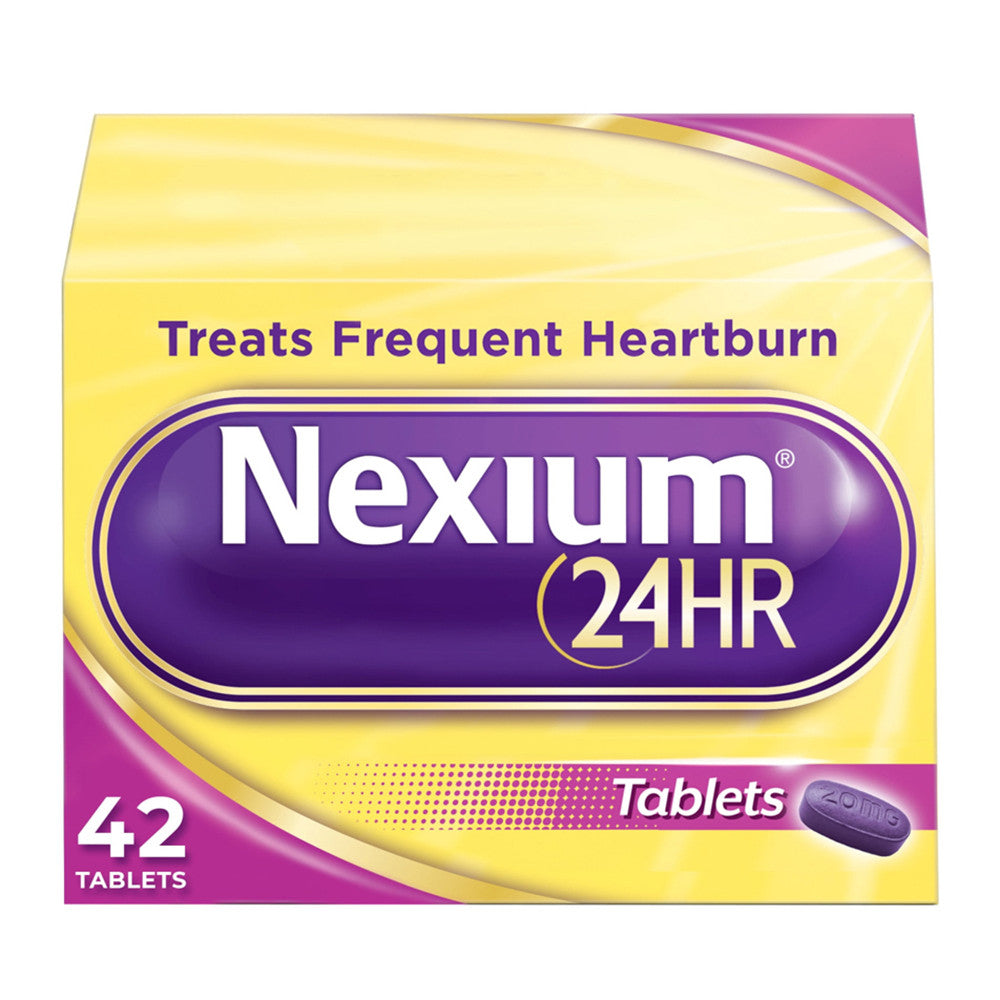 Nexium 24-Hour Delayed Release Heartburn Relief Tablets, 42 Ea