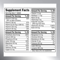 Centrum Silver Multiviramin and Multiminerals for Adult 50 Plus Supplement Tablets, 125 Ea
