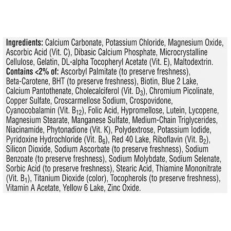 Centrum Silver Ultra Men's Multi Vitamin and Mineral Supplement Tablets, 100 Ea