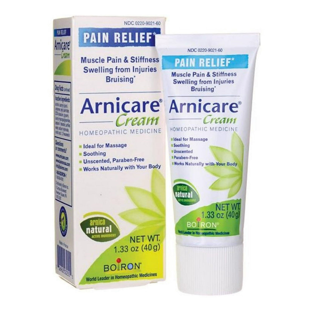 Boiron Arnicare Cream Homeopathic Pain Relief Comforting Soothing 1.33Oz (40g)