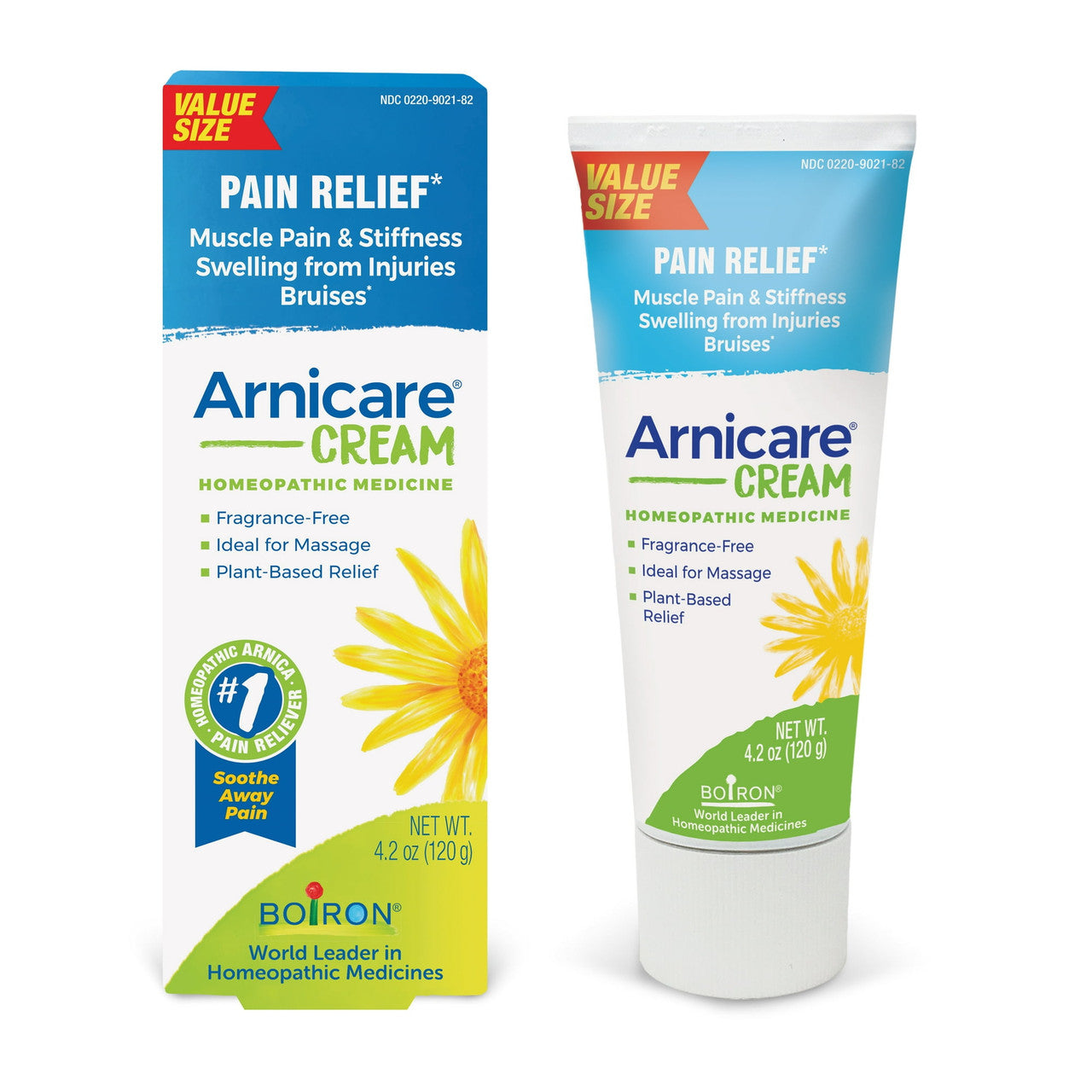 Boiron Arnicare Cream Unscented Homeopathic Medicine, 4.2 Oz