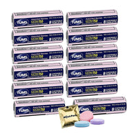 Tums Antacid Extra Strength Chewable Tablets, Assorted Berries, 12 Rolls