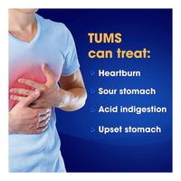 Tums Antacid Extra Strength Chewable Tablets, Assorted Berries, 12 Rolls