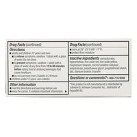 Major Heartburn Relief Famotidine Tablets, 60 Ea