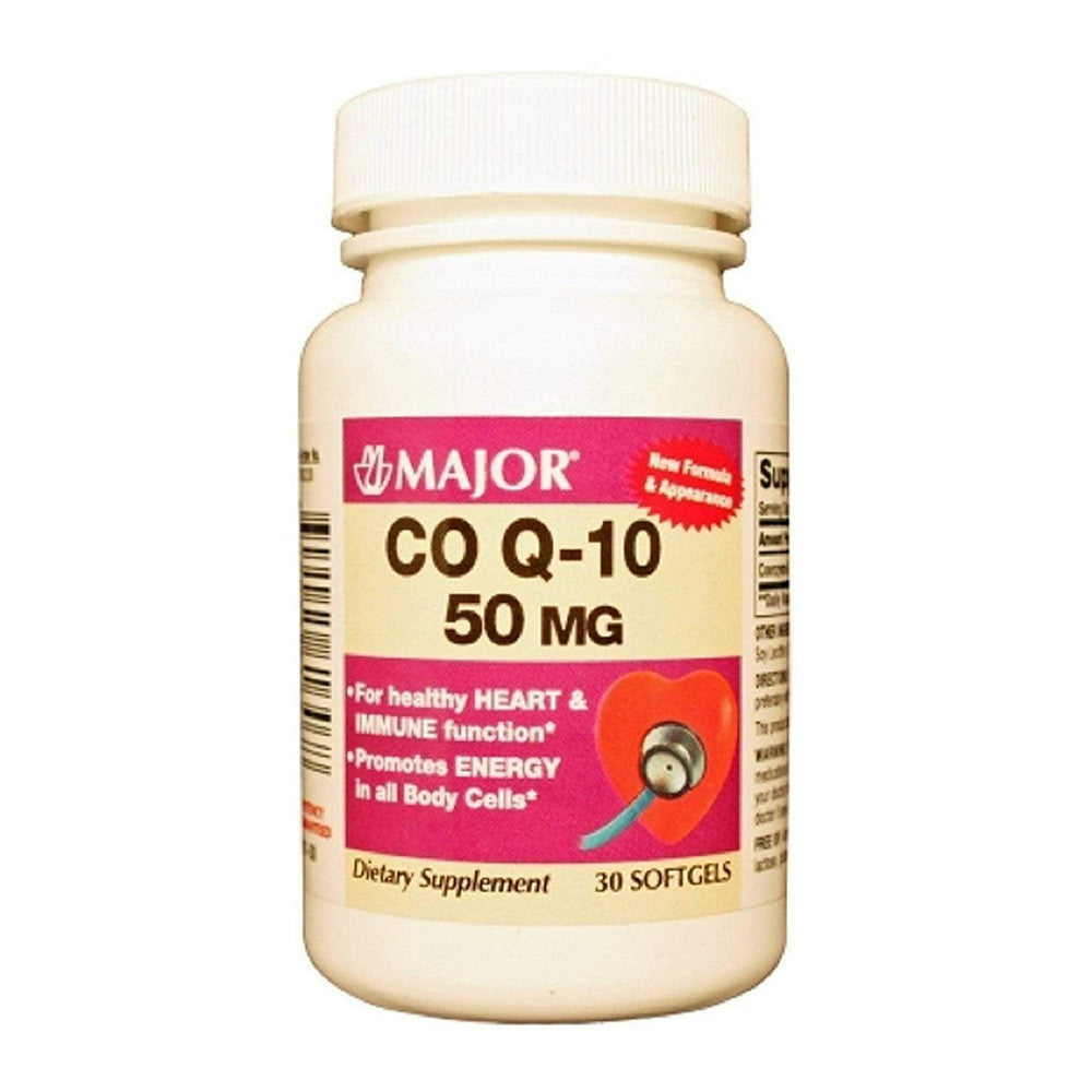 Coenzyme Q 10 50 Mg Softgels, 30 Ea