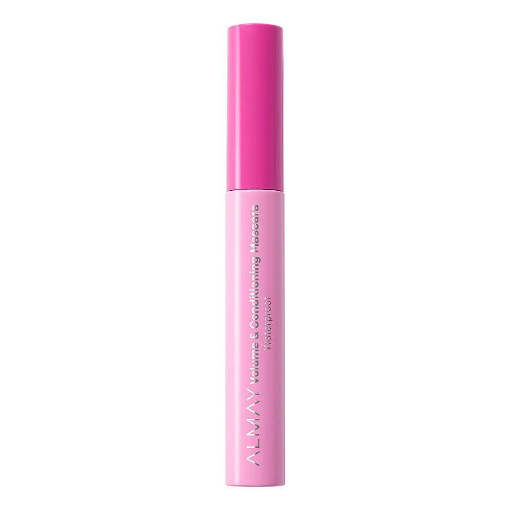 Almay Volume and Conditioning Waterproof Mascara, Blackest Black, 1 Ea