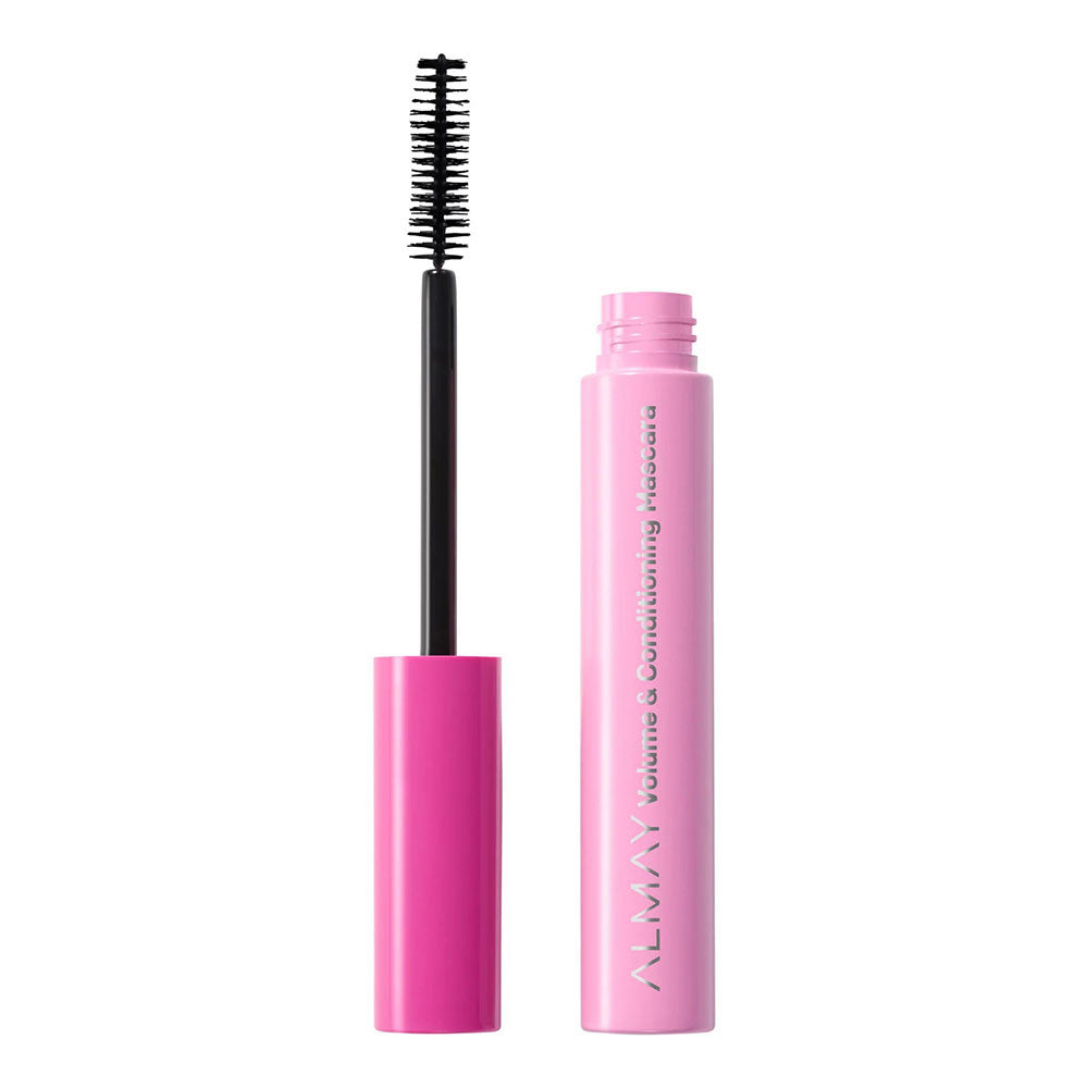 Almay Volume and Conditioning Waterproof Mascara, Blackest Black, 1 Ea