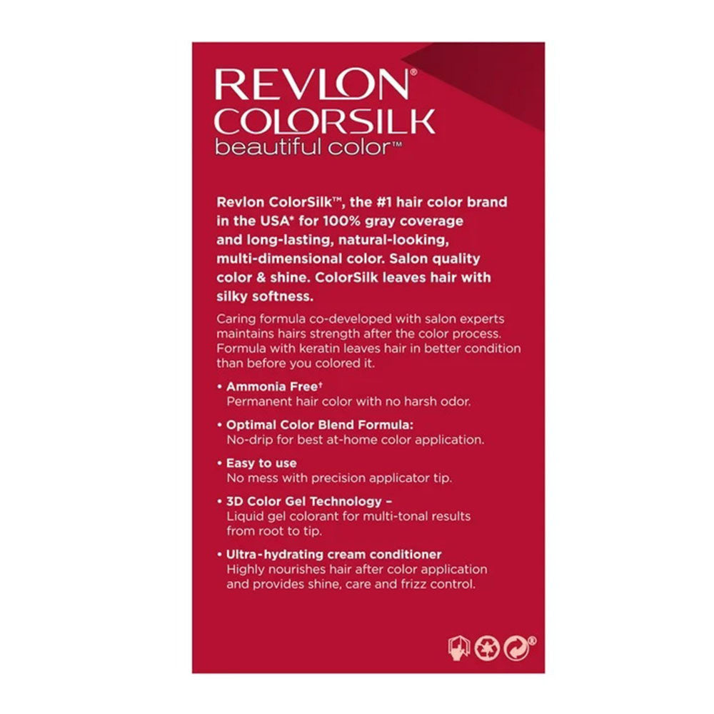 Revlon Colorsilk Permanent Hair Color 43, Medium Golden Brown, 1 Ea
