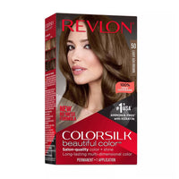 Revlon Colorsilk Beautiful Color Permanent Hair Color, 50 Light Ash Brown, 1 Ea