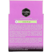Cutex Swipe and Go Nail Polish Remover Pads, 10 Ea
