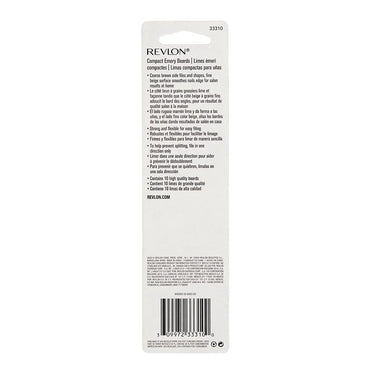 Revlon Compact Emery Boards Nail File, 10 Ea