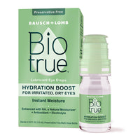 Biotrue Hydration Boost Lubricant Dry Eye Drops, 0.33 Oz