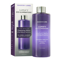 Lumify Eye Illuminations Cleansing Water and Eye Makeup Remover, 5.4 Oz