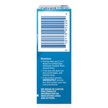 Bausch And Lomb Renu Multiplus Lubricating And Rewetting Drops, 8 Ml