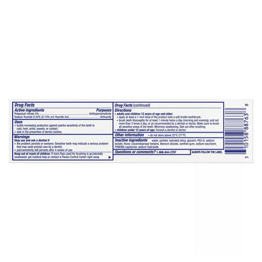 Sensodyne Pronamel Intensive Enamel Repair Sensitive Toothpaste, Artic Breeze, 3.4 Oz