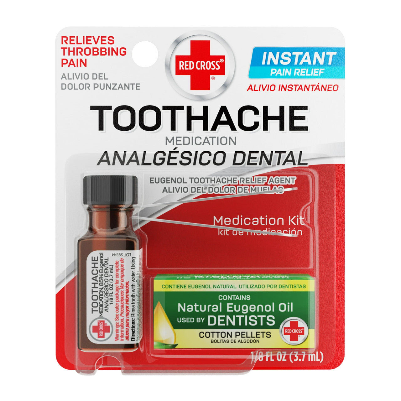 Red Cross Complete Medication Kit For Toothache - 1 Ea