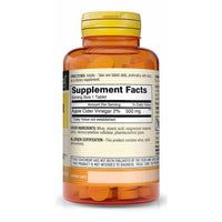 Apple Cider Vinegar Tablets, Body Shapers - 100 Tablets