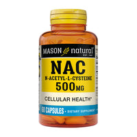 Mason Natural NAC N-Acetyl-L-Cysteine 500 MG Capsules, 60 Ea