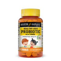 Natural Healthy Kids Probiotic With Fiber Chewable Tablets, Immune Support, 60 Ea