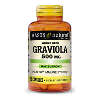 Mason Natural Graviola Sour Sop 500 Mg Capsules - 60 Ea