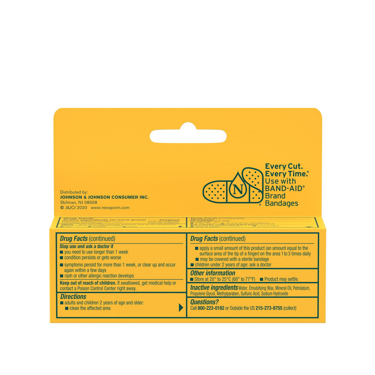 Neosporin Pain Relief Dual Action First Aid Antibiotic Cream for Children, 0.5 Oz