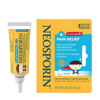 Neosporin Pain Relief Dual Action First Aid Antibiotic Cream for Children, 0.5 Oz