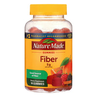 Nature Made Fiber Gummies, Orange and Mixed Berry Flavor, 90 Ea