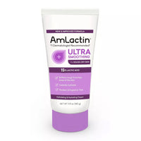 AmLactin Ultra Smoothing Intensely Hydrating And Moisturizing Cream For Dry Skin, Unscented, 4.9 Oz