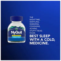 Vicks Dayquil and Nyquil Cold and Flu Ultra Concentrated Liquicaps, 96 Ea
