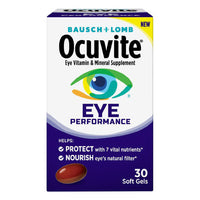 Ocuvite Eye Performance Vitamin and Mineral Supplement Softgels, 30 Ea