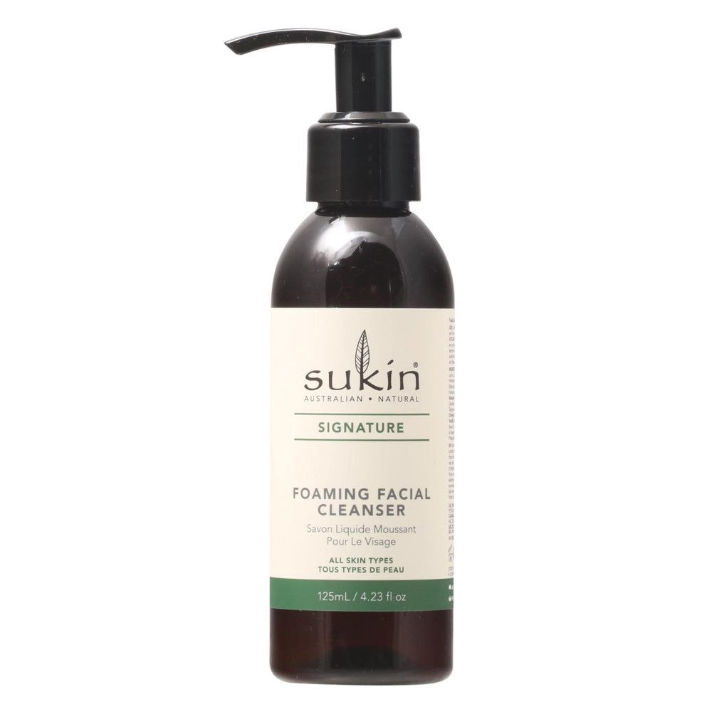 Sukin Signature Foaming Facial Cleanser All Skin Types 4.23Oz (125ml)