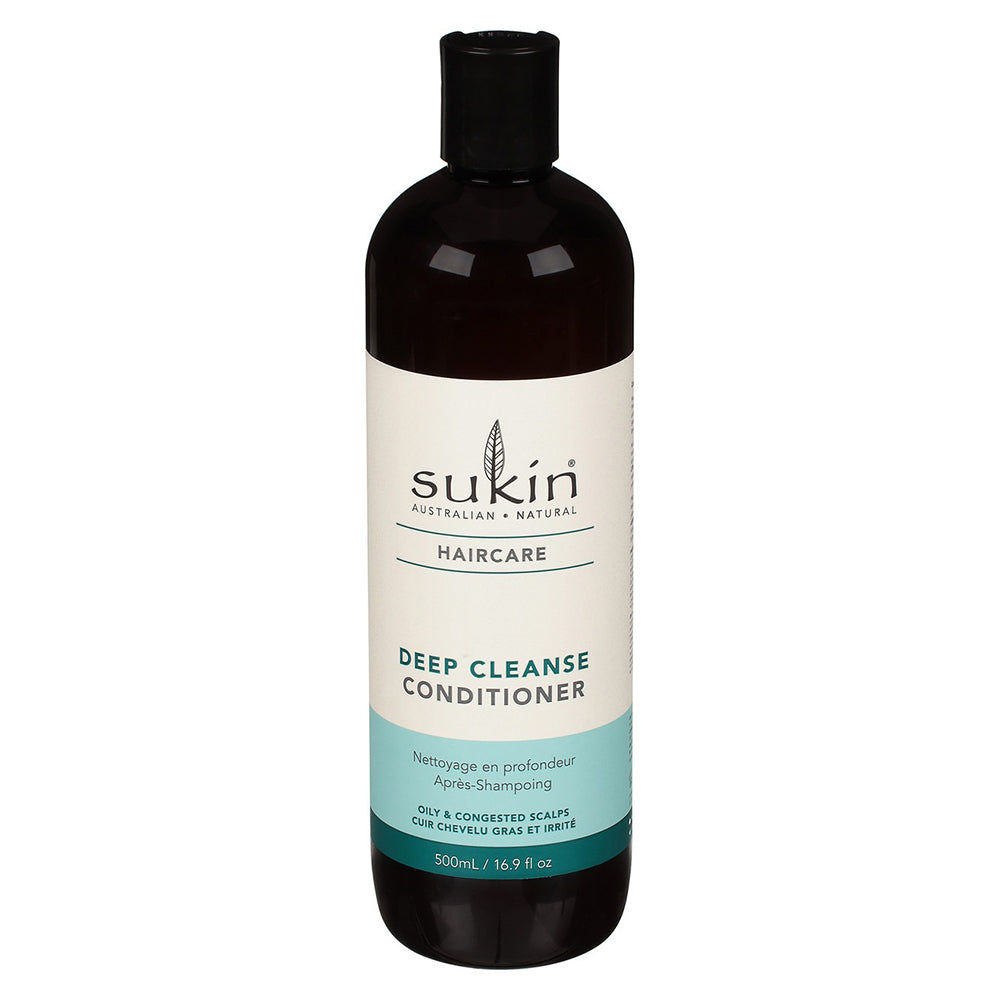Sukin Hair Care Deep Cleanse Nourishing Hair Conditioner 16.9Oz (500ml)