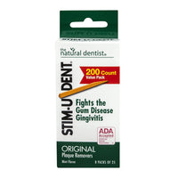 Stim-U-Dent Plaque Removers Value Pack, Mint Flavor, 200 Ea