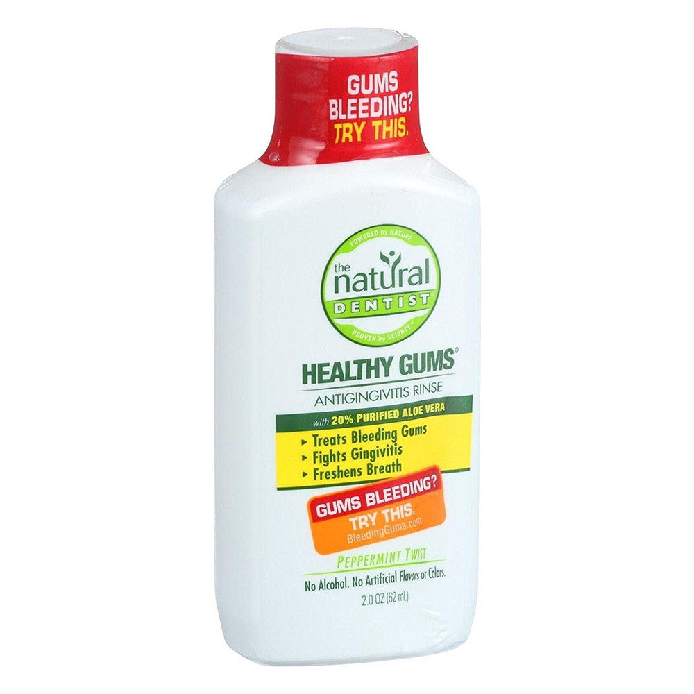 The Natural Dentist Healthy Gums Rinse Peppermint Twist, 2 oz