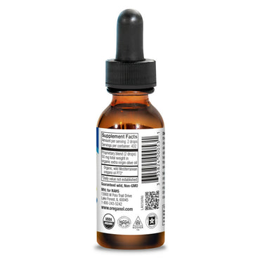 North American Herb And Spice Wild Oil Of Oregano Oreganol Liquid, 1 Oz