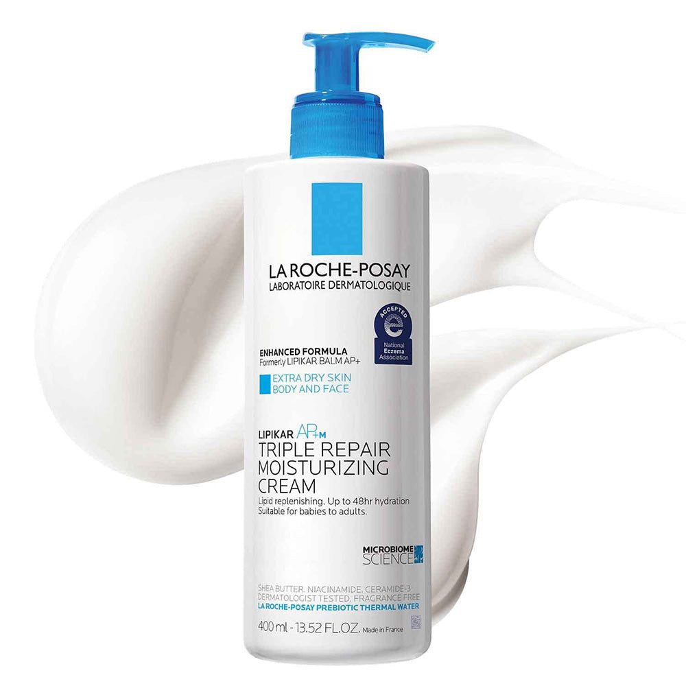 La Roche Posay Lipikar Balm AP Plus Moisturizing Body Cream for Extra Dry Skin 13.52Oz (400ml)