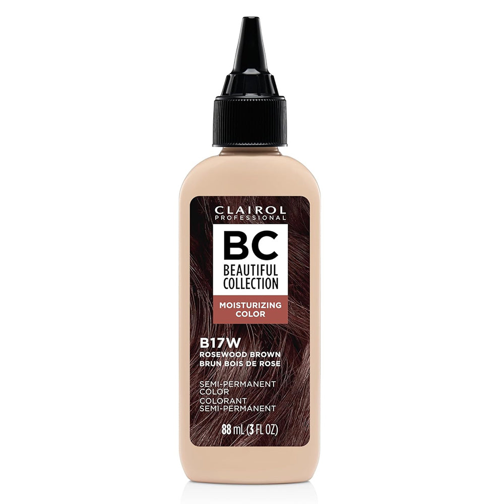 Clairol Beautiful Collection B17W Rosewood Brown Semi Permanent Moisturizing Hair Color 3Oz (88ml)