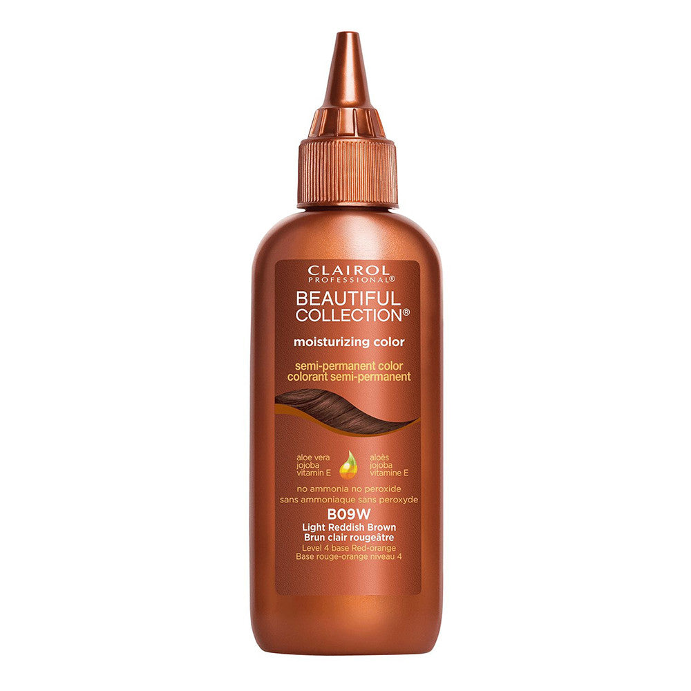 Clairol Beautiful Collection B09W Light Reddish Brown Semi-Permanent Hair Color, 3 Oz
