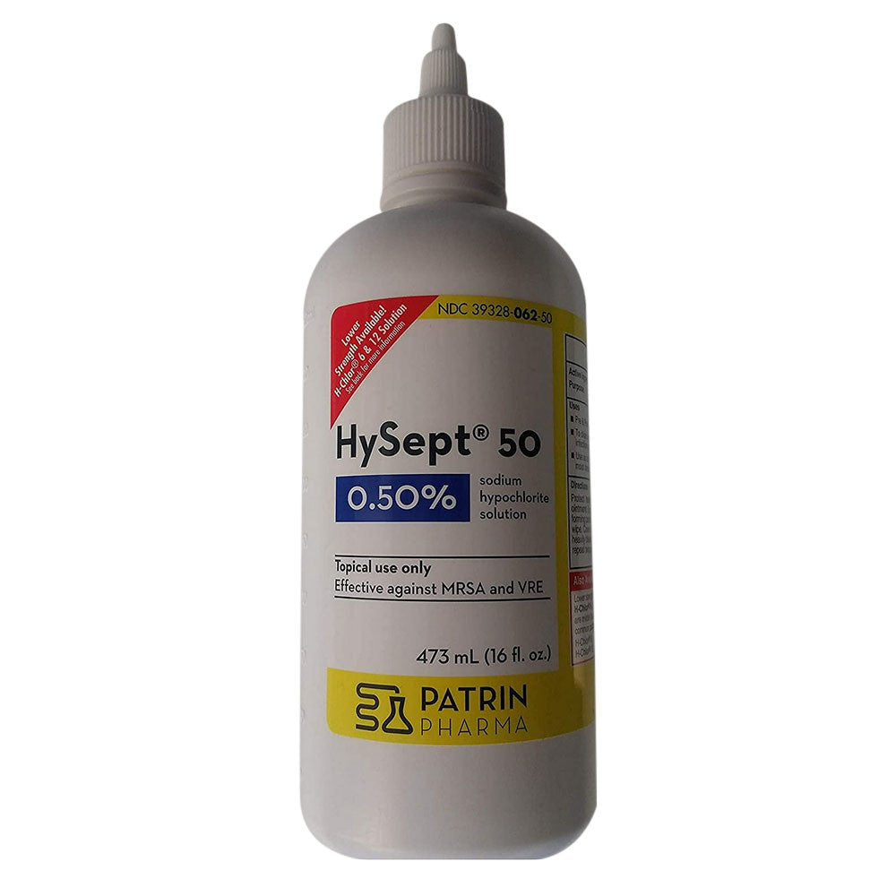 Patrin Pharma Hysept 0.50% Antimicrobial Wound Cleaner, 16 Oz