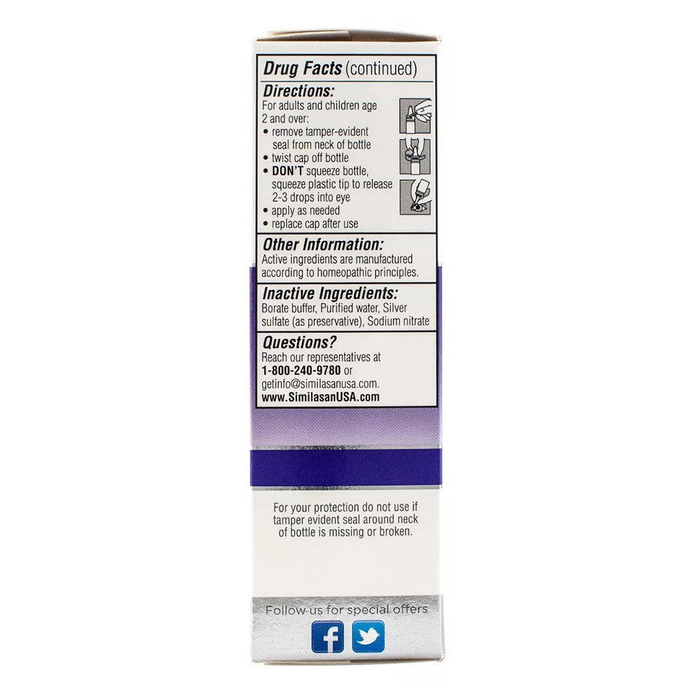 Similasan Healthy Allergy Relief Eye Drops, 0.33 Oz