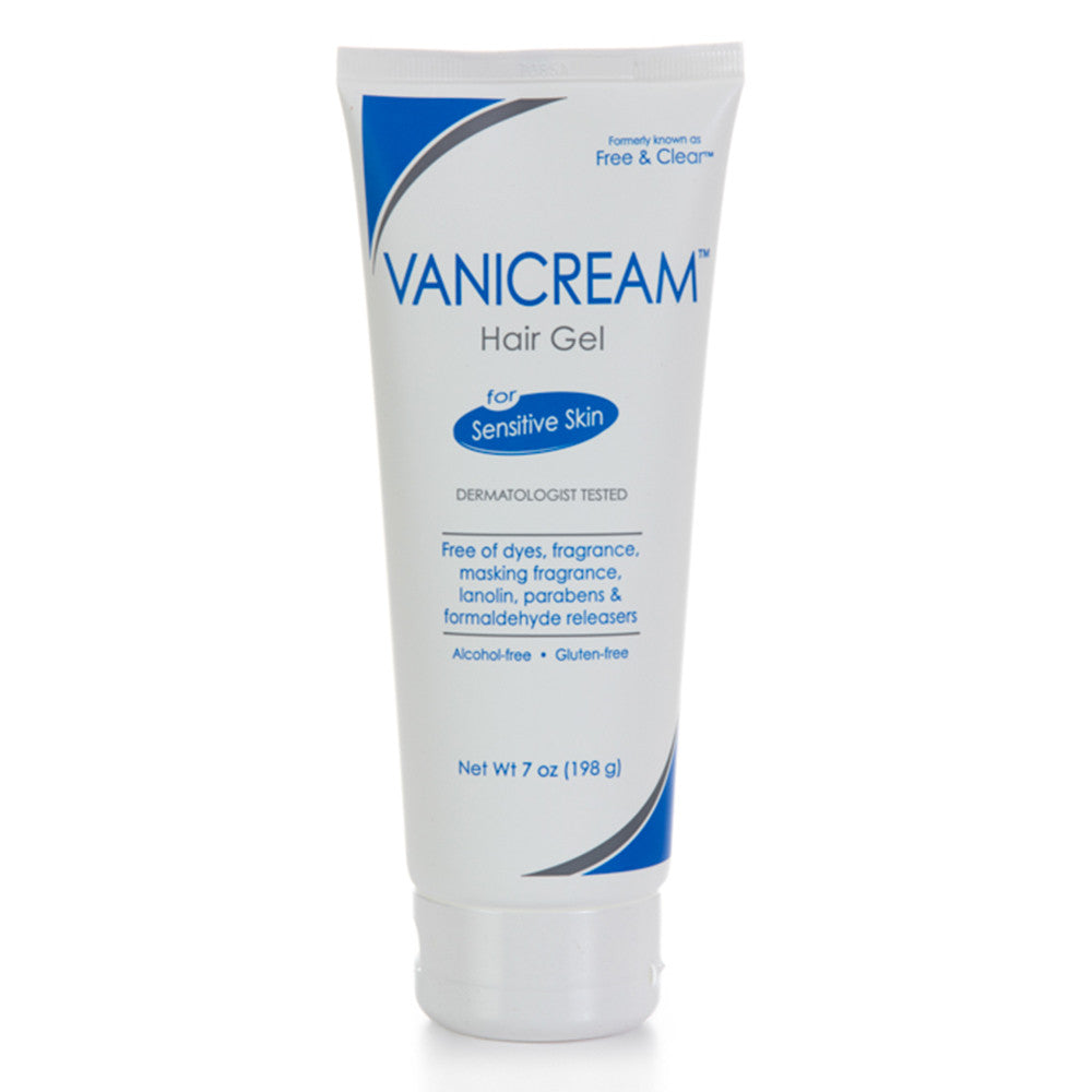 Vanicream Hair  Gel For Sensitive Skin And Scalp, Tube, 7 Oz