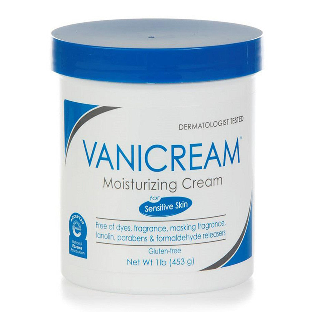 Vanicream Moisturizing Skin Cream Jar With Regular Cap - (1 Lb) 16 Oz