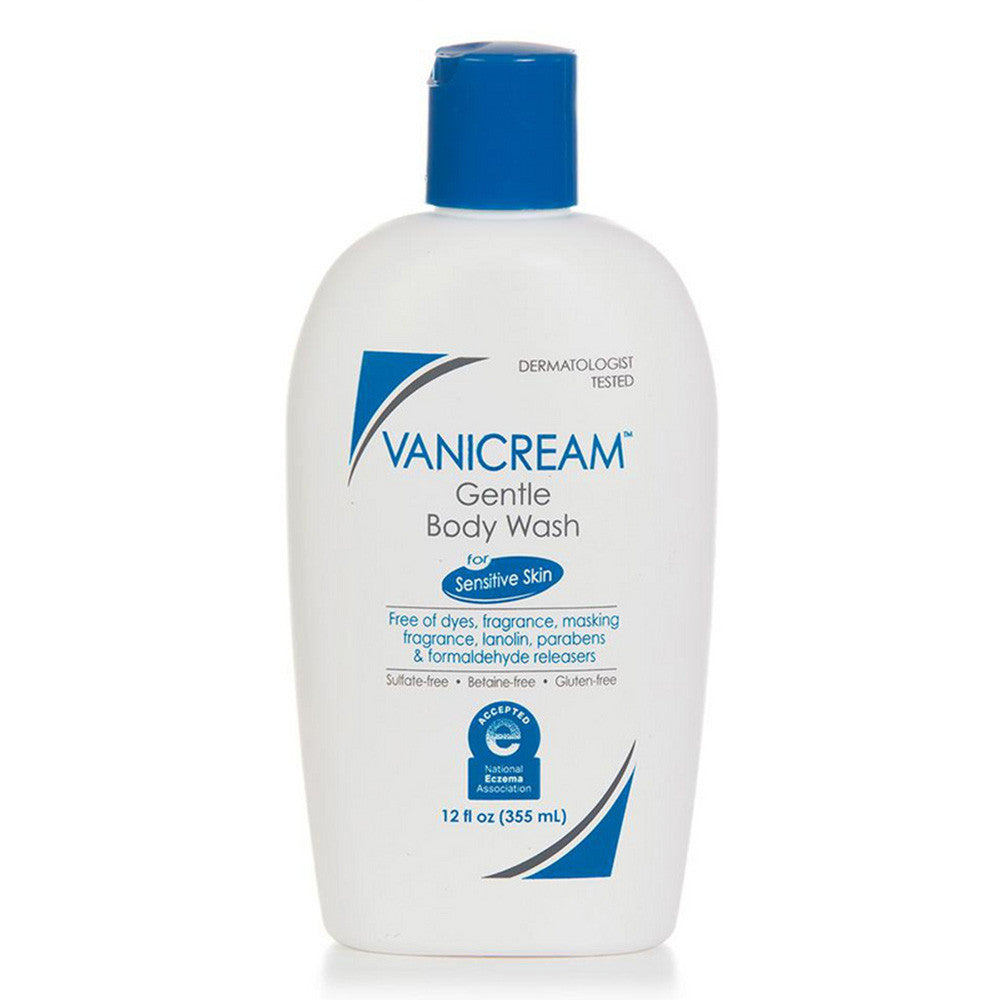 Vanicream Gentle Body Wash, Unscented, 12 Oz