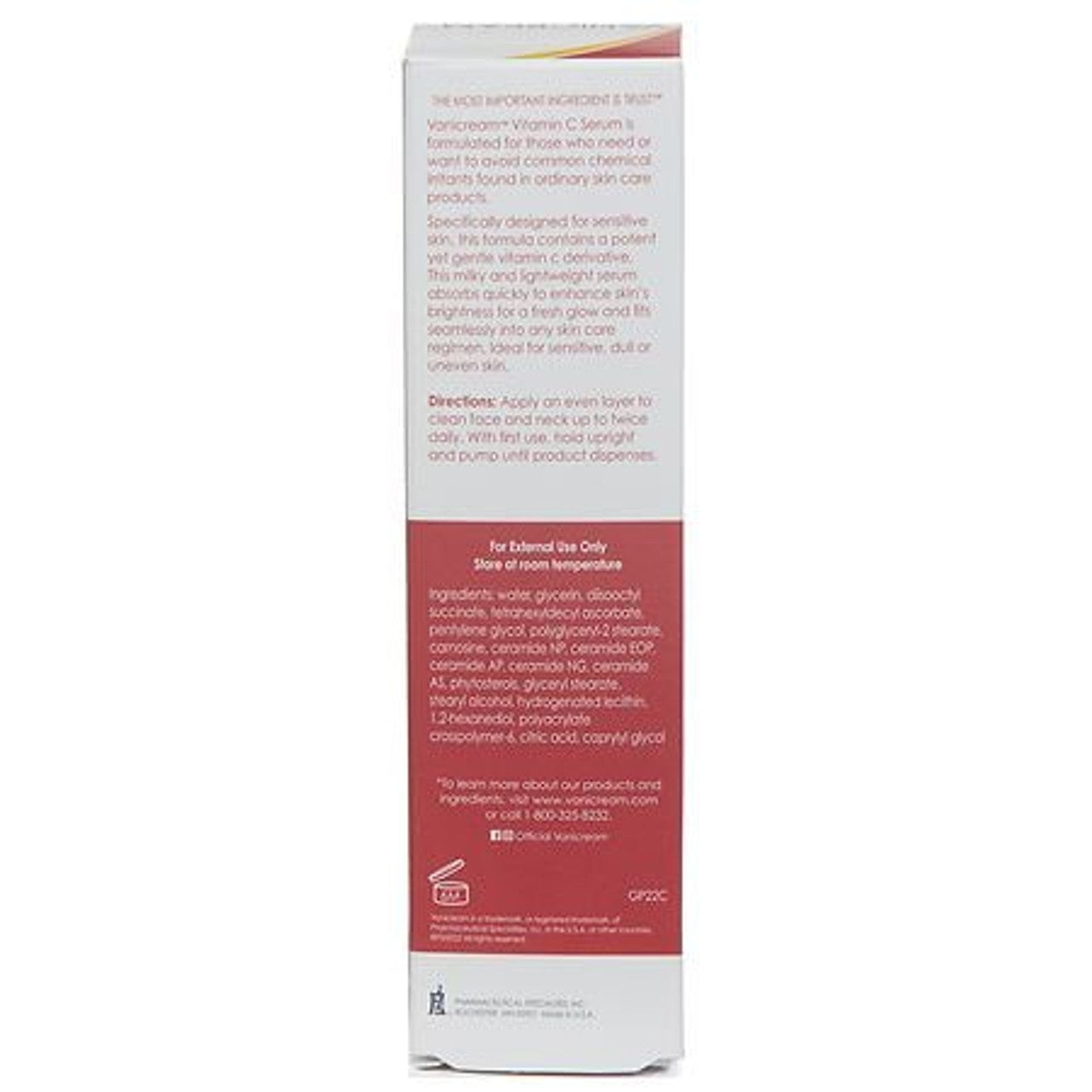 Vanicream Vitamin C Serum, 1.2 Oz