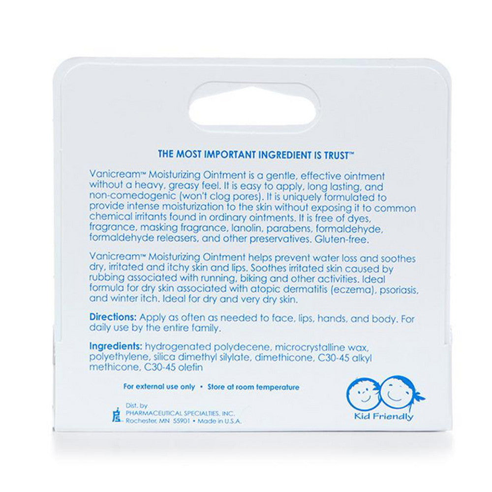 Vanicream Moisturizing Ointment, 0.32 Oz