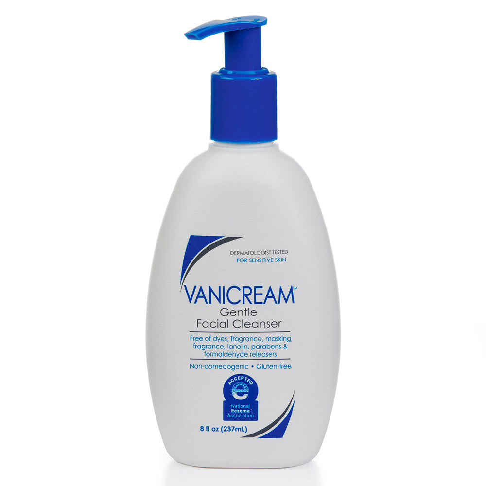 Vanicream Gentle Facial Cleanser For Sensitive Skin, Soap-Free - 8 Oz