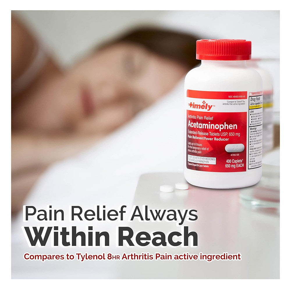 Time-Cap Labs Timely Acetaminophen 650 Mg, 100 Caplets