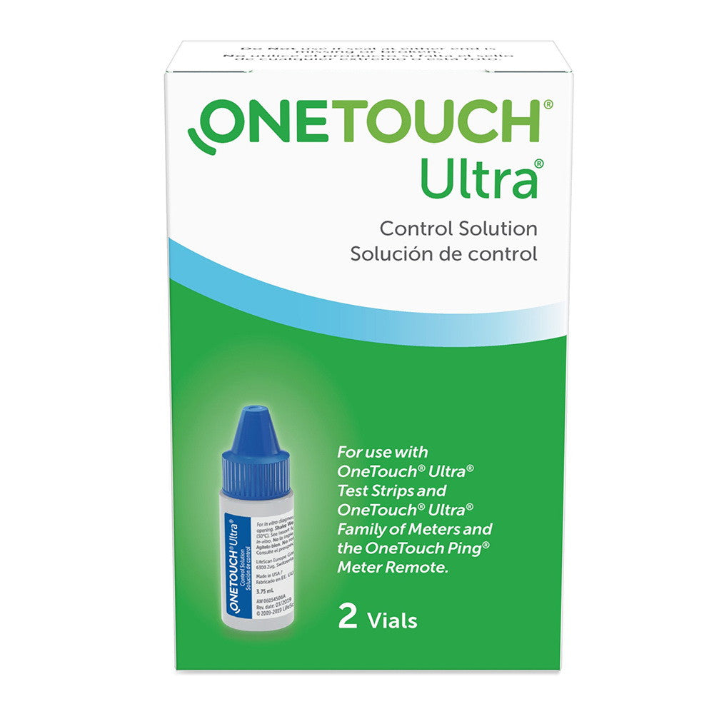 One Touch Ultra Glucose Control Solution - 2 Vials