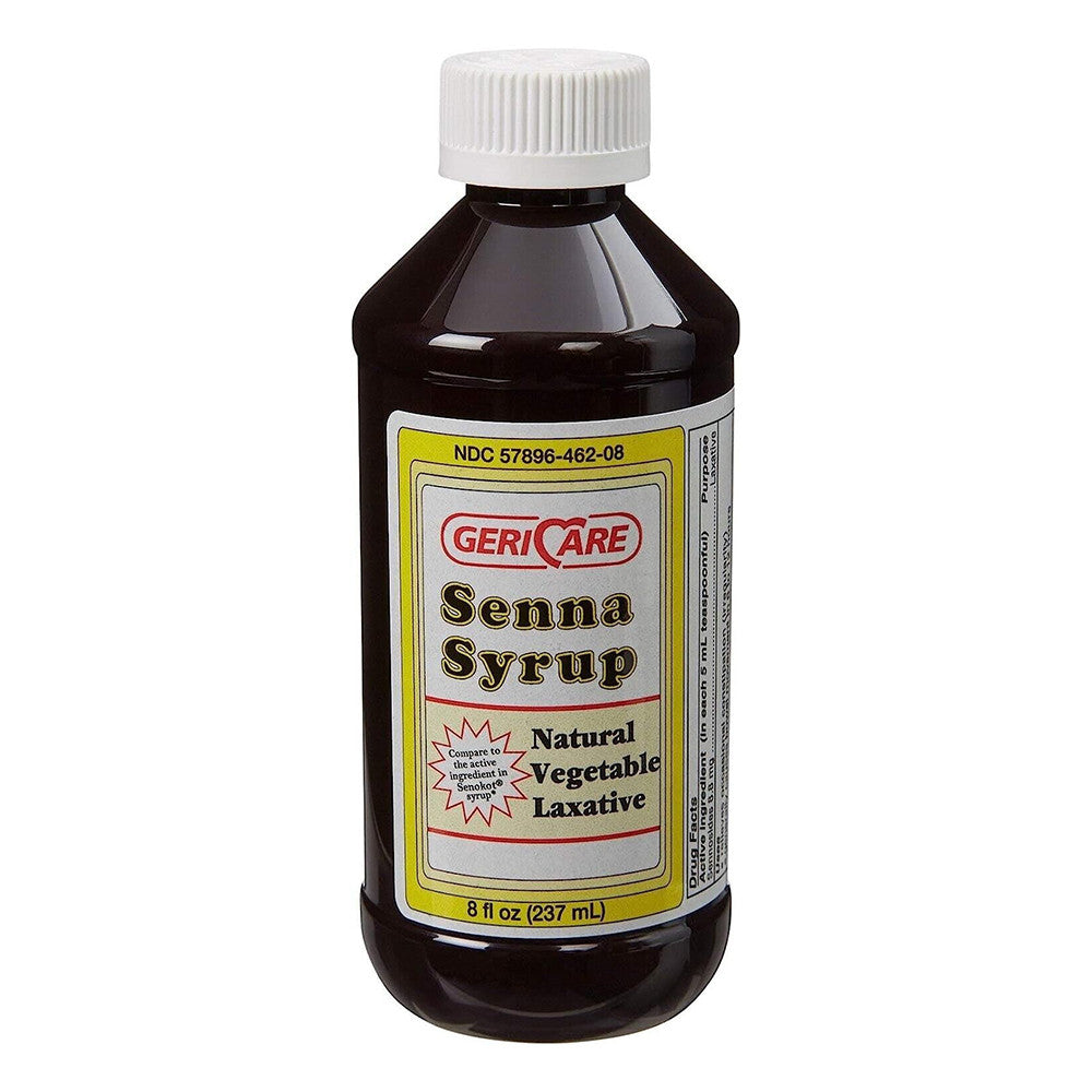 Gericare Senna Syrup, Natural Vegetable Laxative, 237 Ml