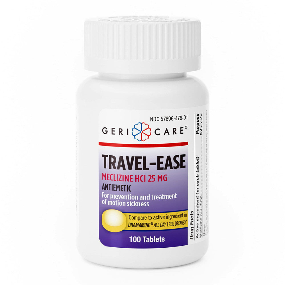Geri Care Nausea Relief Travel Ease Tablets, 100 Ea